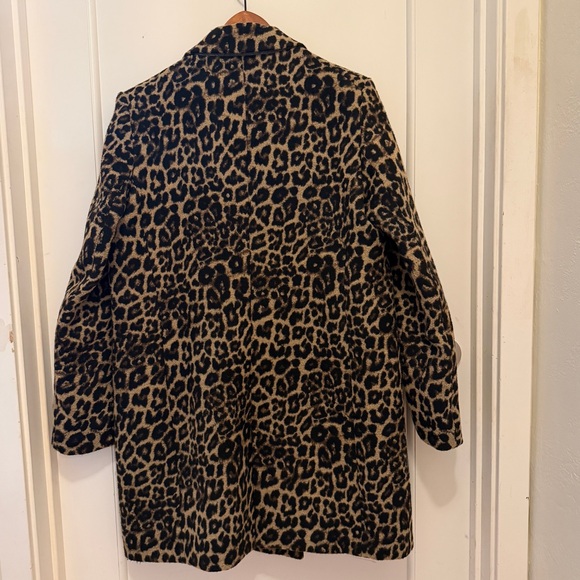 Veronica Beard Senna Leopard Dickey Coat Statement Size 12 | Designer Outerwear - Picture 5 of 14